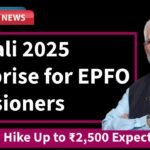 Diwali 2025 Surprise for EPFO Pensioners: Pension Hike Up to ₹2,500 Expected Soon