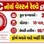 RRC NWR Apprentice Recruitment 2026 Notification For 2008 Vacancy, Apply Online